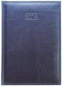Kalendarz A-5 BEST CLASSIC książkowy (C3), 06 - grafit cristal / niebieski 2023 TELEGRAPH