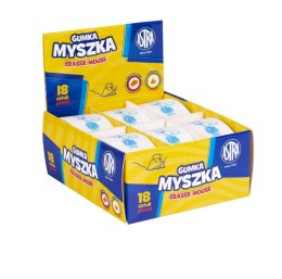 Gumka myszka Astra - box 18, 403118003