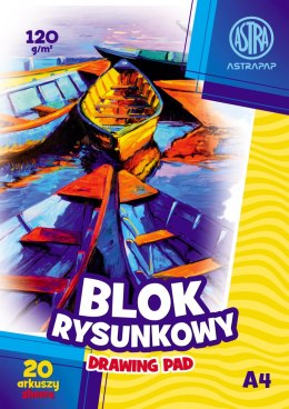 Blok rysunkowy ASTRAPAP A4 120g, 106111001 Astra