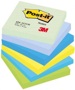 Karteczki_samoprzylepne Post-it_, Marzycielskie, 76x76mm, 6x100 karteczek (X)