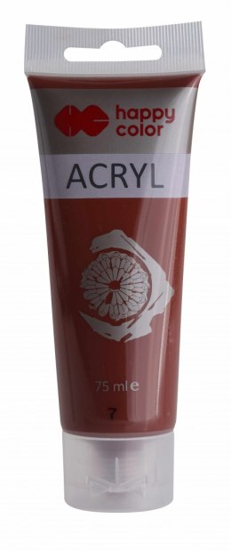 Farba akrylowa 75ml, brązowy, Happy Color HA 7370 0075-7