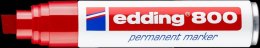 Marker E-800 EDDING czerwony końcówka ścięta 12 mm (X)