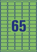 Etykiety zielone L4792-20 38,1 x 21,2 20 ark Usuwalne, Avery Zweckform