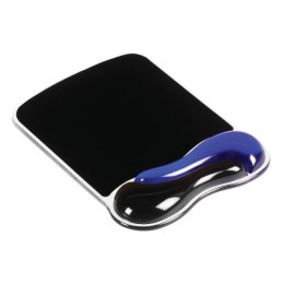 Podkładka KENSINGTON Crystal Mouse Pad- Wave niebiesko-czarna 62401