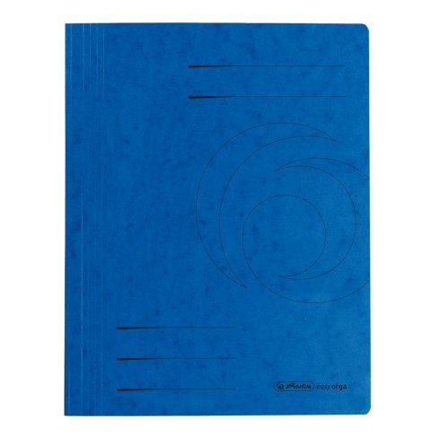 Skoroszyt kartonowy A4 Colorspan, niebieski 11094703 Herlitz