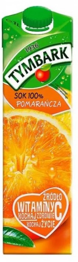 Sok TYMBARK pomarańczowy 1L KARTON
