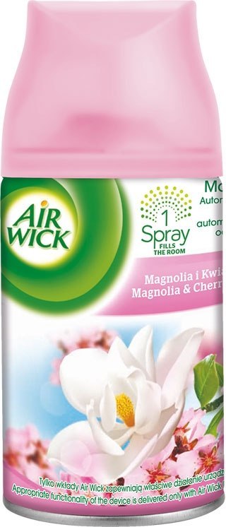 AIR WICK wkład do odświeżacza 250ml Freshmatic Magnolia i Kwiat Wiśni 41807