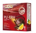 Herbata BIG-ACTIVE PU-ERH czerwona o smaku cytrynowym 40 torebek/72g