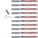 Marker lakierowy 1-2mm 751 srebrny EDDING końcowka okrągła