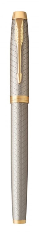 Pióro kulkowe PARKER IM PREMIUM WARM GREY GT 1931686, giftbox (X)