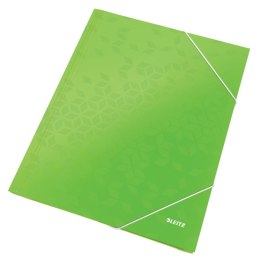 Teczka kartonowa z gumką LEITZ jas.zielona WOW 39820054 (X)