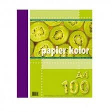 Papier xero A4 fioletowy (100 arkuszy) KRESKA