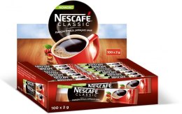 Kawa NESCAFE CLASSIC 100 x paluszek 2g rozpuszczalna Nescafe