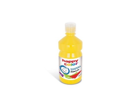 Farba tempera Premium 500ml, cytrynowy, Happy Color HA 3310 0500-10