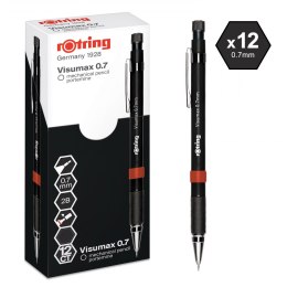 Ołówek_automatyczny 2B 0,7mm czarny VISUMAX ROTRING, 2089096