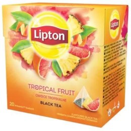 Herbata LIPTON PIRAMID OWOCE TROPIKALNE 20t