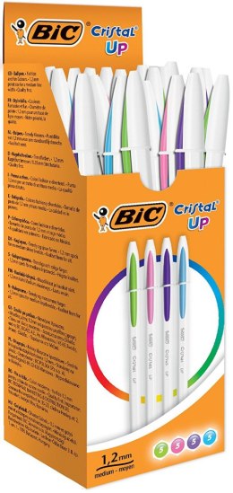 Długopis BIC Cristal Up mix FUN, 950446 op.20szt.
