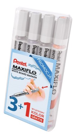 Marker such. MAXIFLO (4) MWL5S-WA4AACFPL PENTEL w etui
