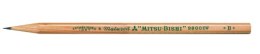 Ołówek z drewna cedrowego ekologiczny bez gumki B (12szt) UNI 9800