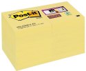 Bloczek samoprzylepny POST-IT_ Super Sticky (622-12SSCY-EU), 46,7x46,7 mm, 12x90 kart., żółty