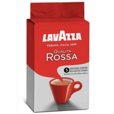 Kawa LAVAZZA QUALITA ROSSA 250g mielona