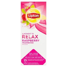 Herbata LIPTON CLASSIC RELAX RASPBERRY/malina 25kopert