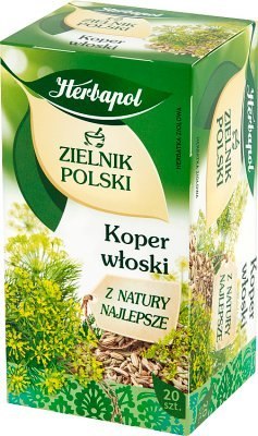 Herbata HERBAPOL ZIELNIK POLSKI koper włoski (20 torebek)