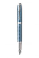 Pióro wieczne (F) PARKER IM PREMIUM BLUE GREY CT 2143651, giftbox PARKER