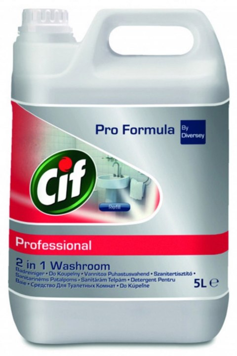 CIF Płyn do mycia łazienek 5l Washroom 2 in 1 7518652