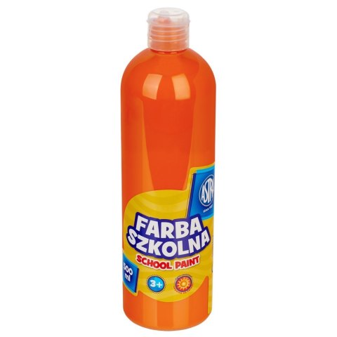 Farba szkolna Astra 500 ml - pomarańczowa, 301112007