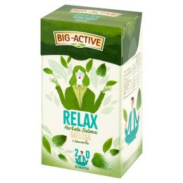 Herbata_BIG-ACTIVE MELISA-LAWENDA zielona 20t