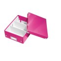 Pudełko z przegródkami LEITZ C&S małe różowe 60570023