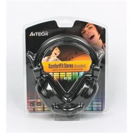 Słuchawki z mikrofonem A4TECH Hs-30 czarne A4TSLU29942