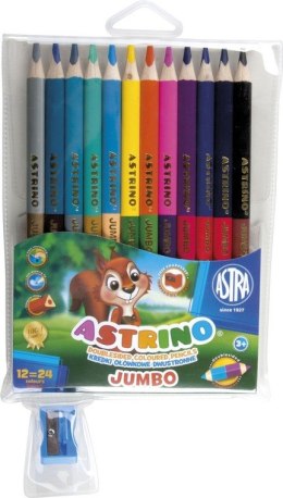 Kredki Astrino 24 kolory ASTRA, 316115002