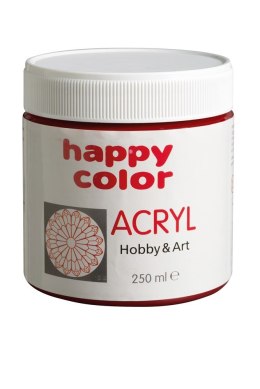 Farba akrylowa 250ml rubinowy HA 7370 0250-28 HAPPY COLOR