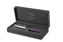 Pióro kulkowe SAND BLASTED METAL VIOLET PARKER 2169368, giftbox