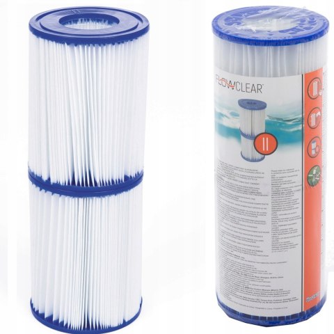 2 x filtr do pompy 3028 l typ II Bestway 58094