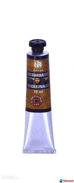 Farba olejna Astra tuba 18ml - brunat jasny, 83410951