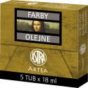 Farba olejna Astra tuba 18ml - kadmium czerwony jasny, 83410956