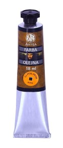 Farba olejna Astra tuba 18ml - kadmium żółty ciemny, 83410957