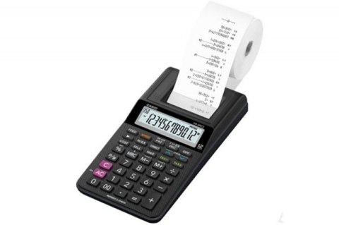 Kalkulator CASIO HR-8 RCE BK z drukarką (X)