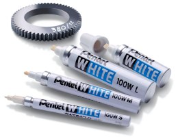 Marker olejowy biały biały X100W-L-W PENTEL