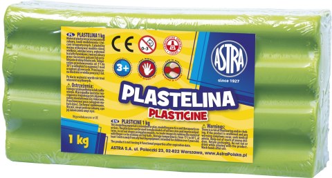 Plastelina Astra 1 kg seledynowa, 303111017