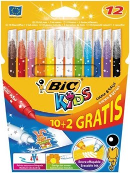Flamastry BIC Kids Magic Felt Pens 10+2szt, 9202952
