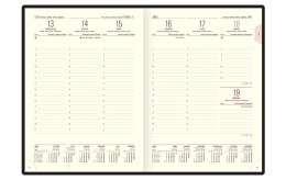 Kalendarz A4 CLASSIC (C1) 09-czarny karo 2023 TELEGRAPH