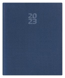 Kalendarz B-6 PLUS książkowy (U4), 07 - niebieski cristal 2023