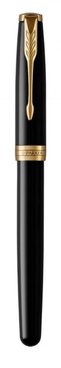 Pióro wieczne (F, stalówka ze stali) SONNET BLACK LACQUER GT PARKER 1931494, giftbox