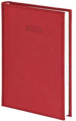 Kalendarz Vivella B5 tygodniowy p. biały Nr kat. 216 B5TB czerwony 2024 WOKÓŁ NAS
