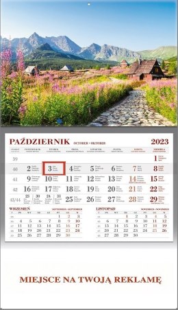 Kalendarz jednodzielny 2024 Nr kat. KS056B -TATRY WOKÓŁ NAS