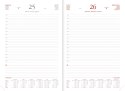 Kalendarz A4 dzienny przeszywany MIX Nr kat. A4D001B-MIX (pomarańczowy-Malaga/Porto) WOKÓŁ NAS